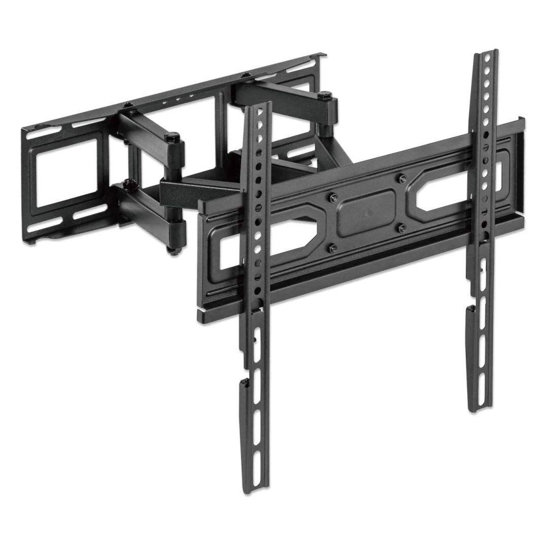 Manhattan Full-Motion TV Wall Mount with Post-Leveling Adjustment 32"-70" Black