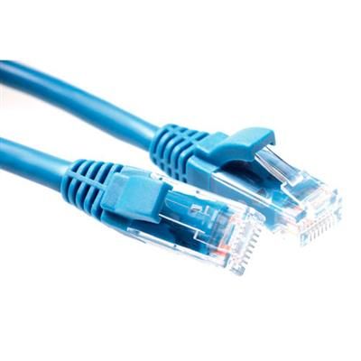 ACT CAT5e U-UTP Patch Cable 0,5m Blue