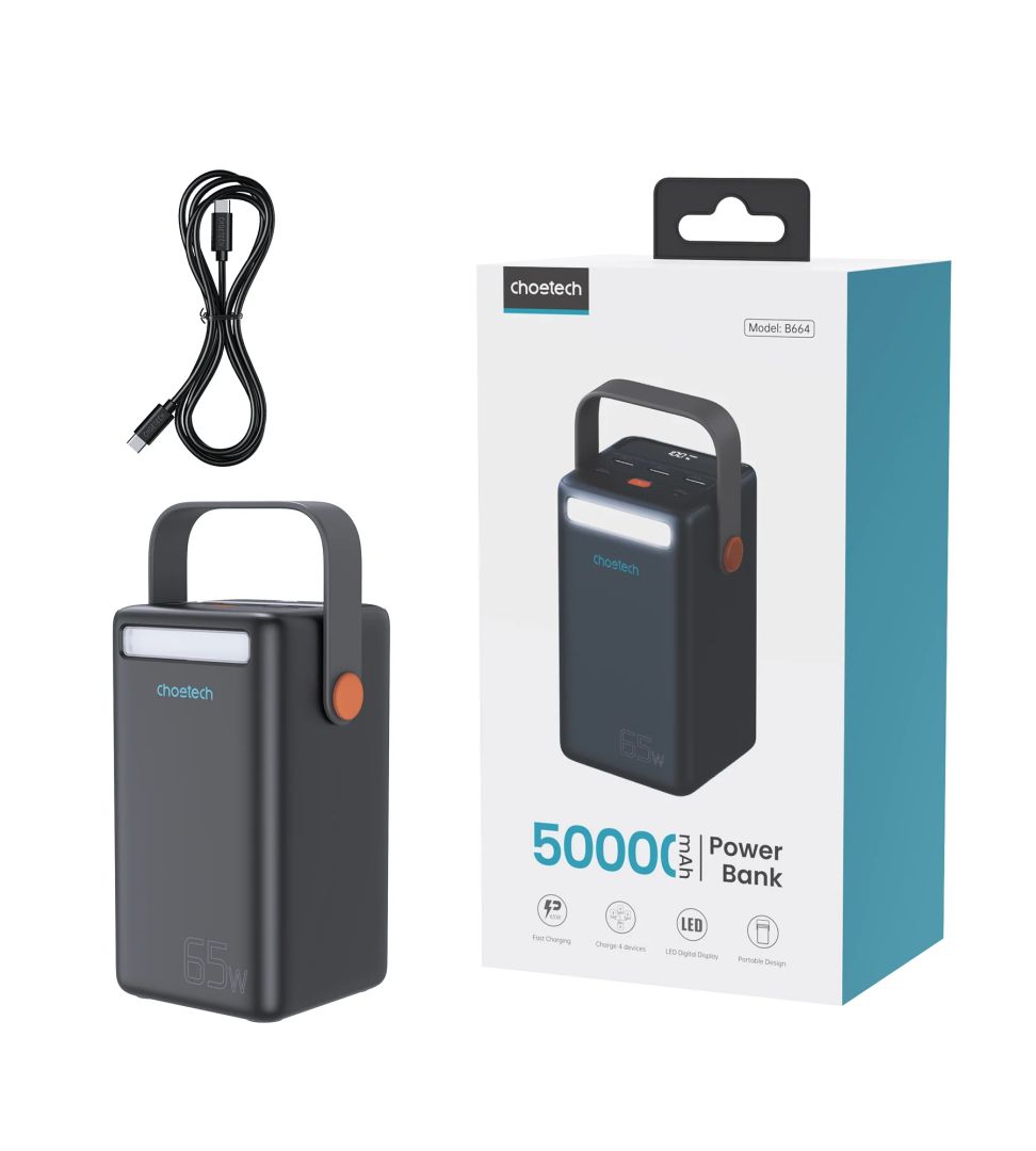 Choetech  B664 50000mAh PowerBank Black