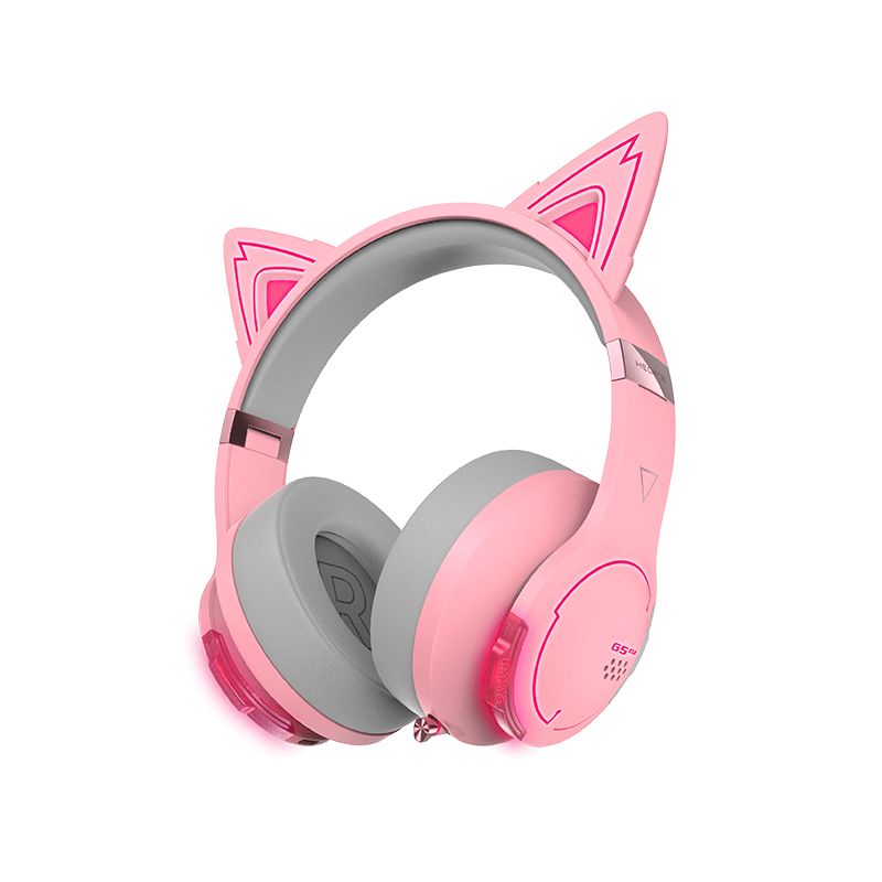 Edifier G5BT CAT Low Latency Bluetooth Gaming Headset Pink