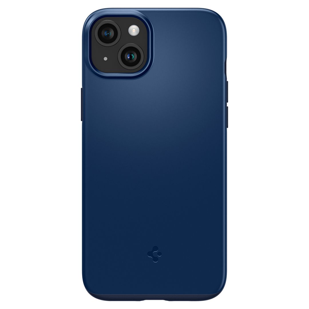 Spigen iPhone 15 Case Thin Fit Navy Blue