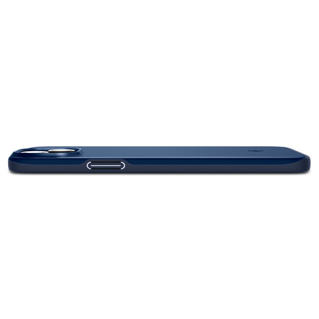 Spigen iPhone 15 Case Thin Fit Navy Blue