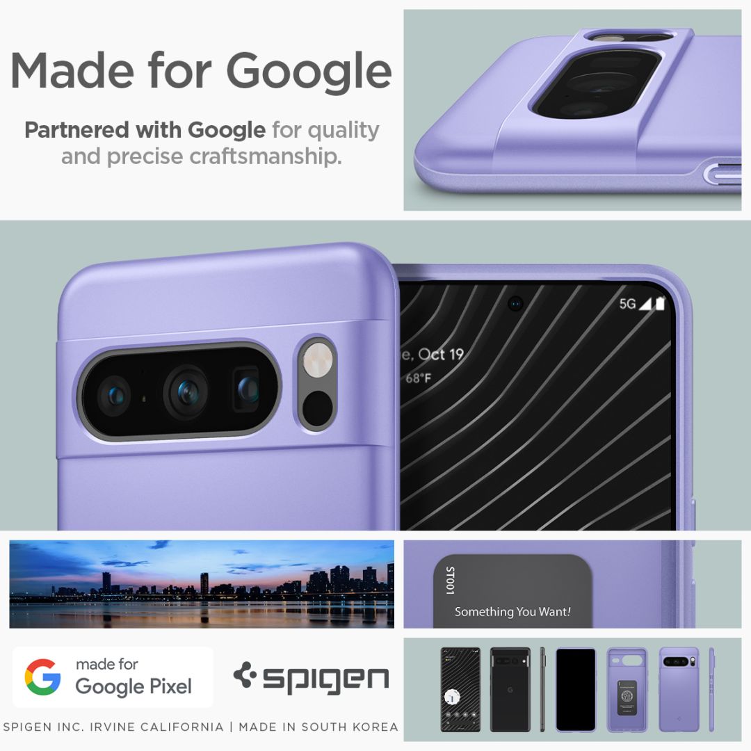 Spigen Google Pixel 8 Pro Thin Fit Awesome Violet