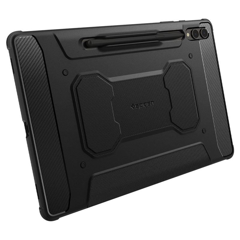 Spigen Rugged Armor Pro, black - Samsung Galaxy Tab S9+