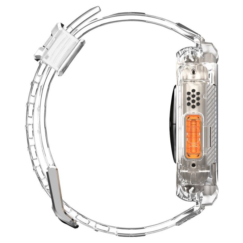 Spigen Rugged Armor Pro, crystal clear - Apple Watch Ultra 2/Ultra 49mm