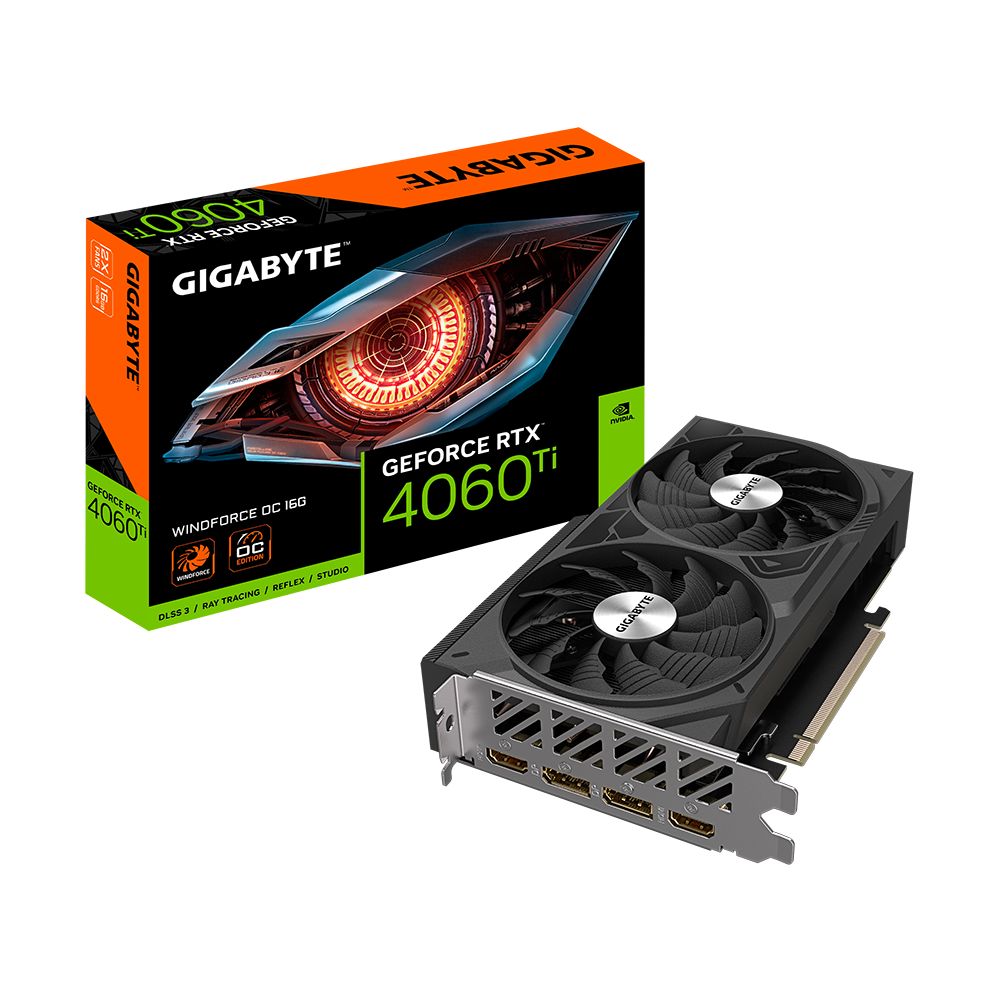 Gigabyte RTX 4060 TI WINDFORCE OC 16G