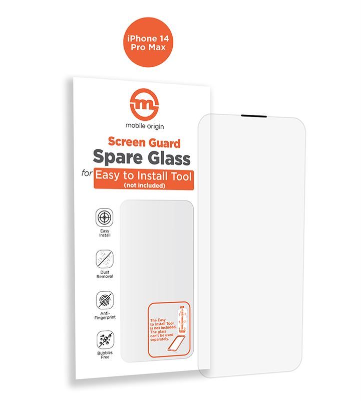 Mobile Origin Orange Screen Guard Spare Glass iPhone 14 Pro Max