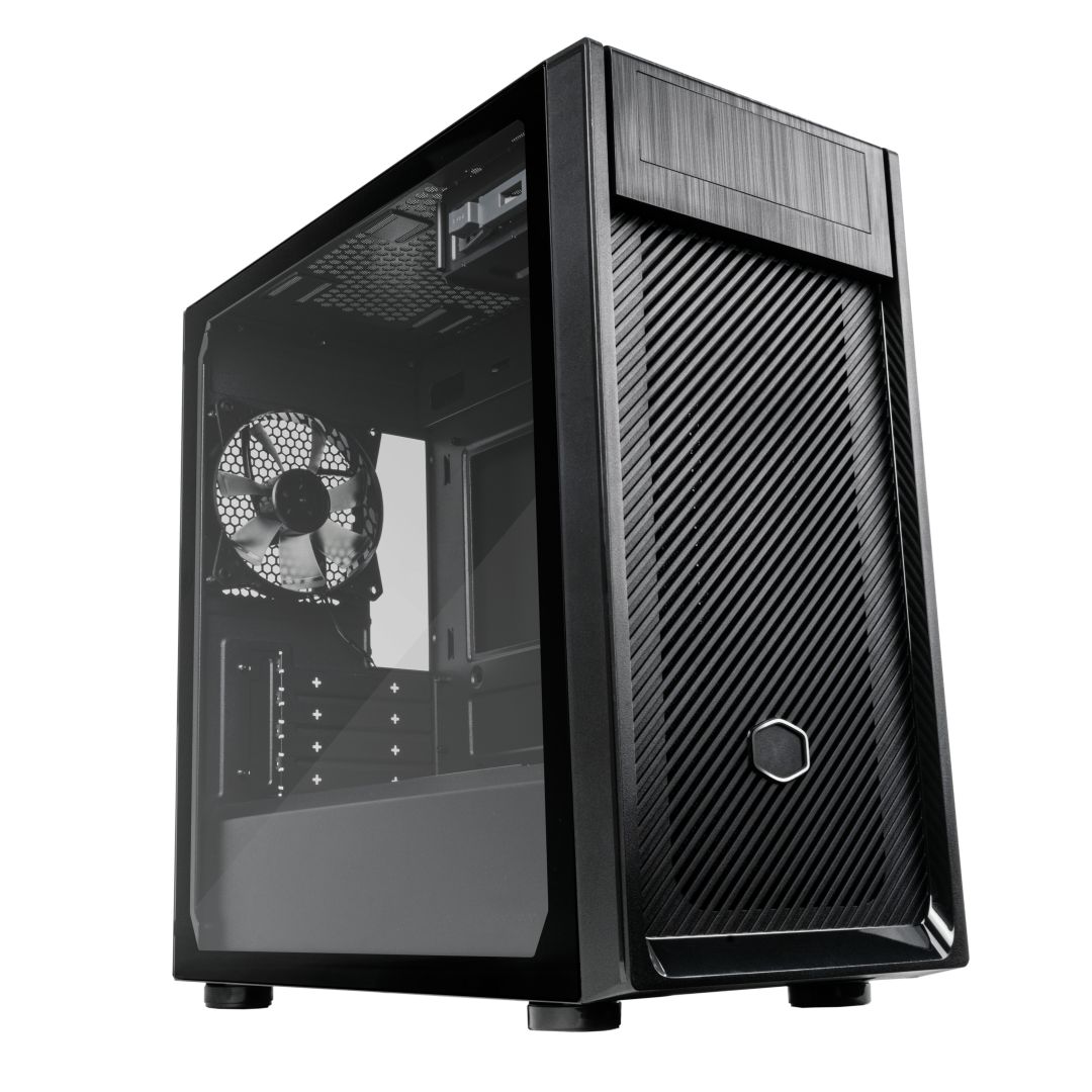 Cooler Master Elite 300L Tempered Glass Black