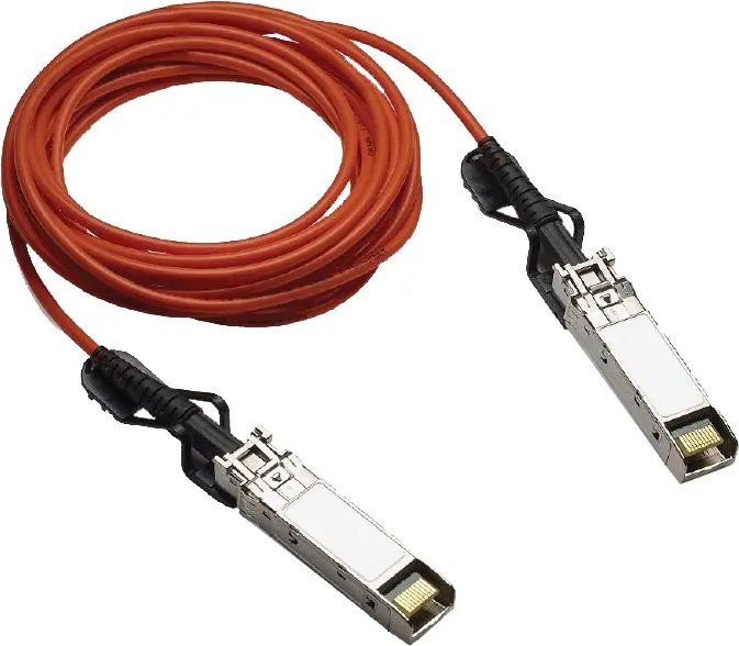 HP HPE Aruba 10G SFP+ to SFP+ DAC Cable 3m Red