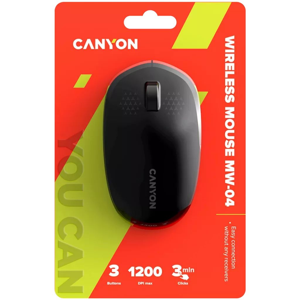 Canyon MW-04 Bluetooth Mouse Black