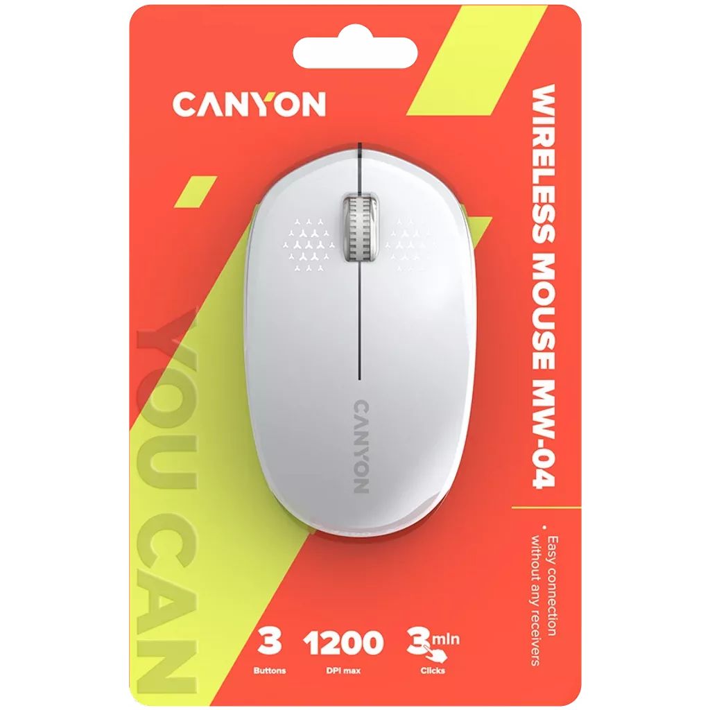 Canyon MW-04 Bluetooth Mouse White