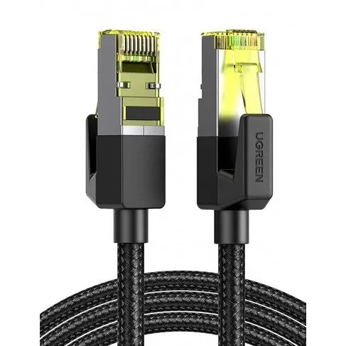 UGREEN CAT7 F-FTP Patch Cable 1m Black