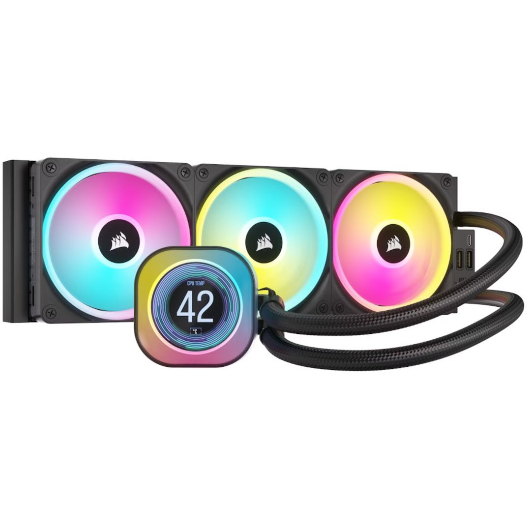 Corsair iCUE LINK H150i LCD Liquid CPU Cooler