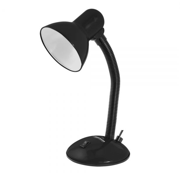 Esperanza E27 Arcturus Desk Lamp Black