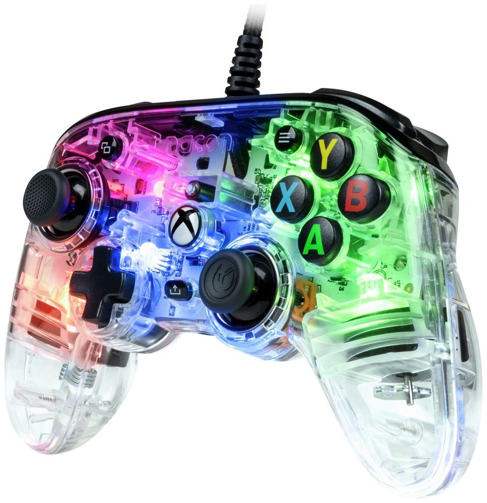 Nacon Pro Compact Xbox Series RGB Gamepad Transparent