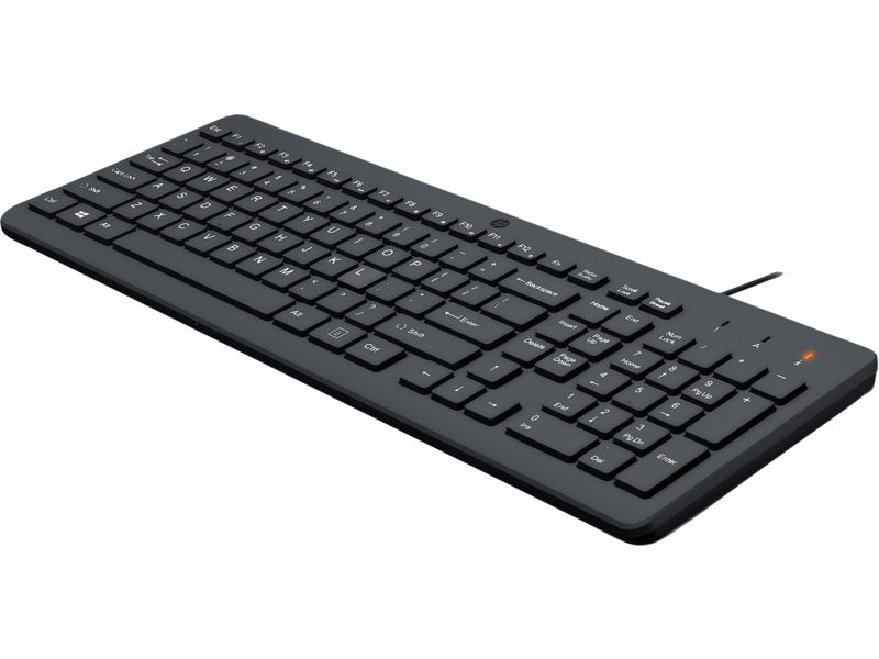 HP 150 Wired Keyboard Black HU