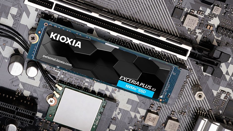 KIOXIA 2TB M.2 2280 NVMe Exceria Plus G3