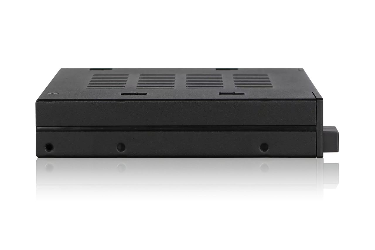 IcyDock flexiDOCK MB522SP-B Dual 2.5” SSD Dock Trayless Hot-Swap SATA / SAS Mobile Rack for Ext 3.5” Bay