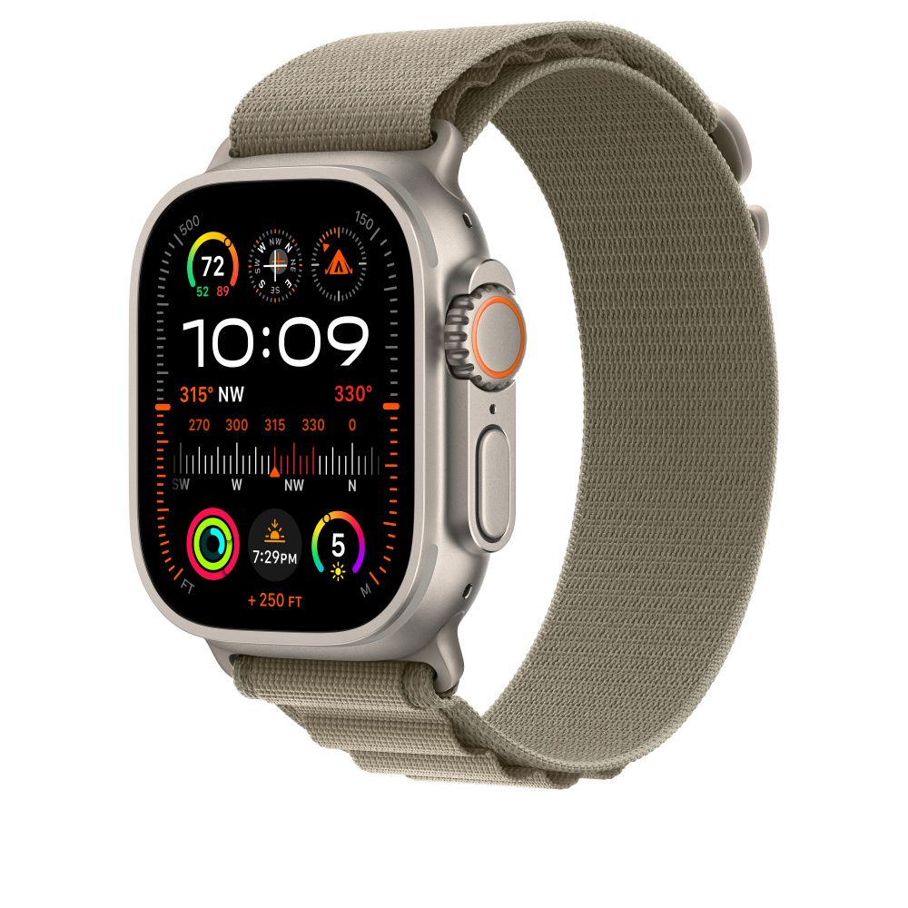 Apple Apple Watch 49mm Alphine Loop Olive