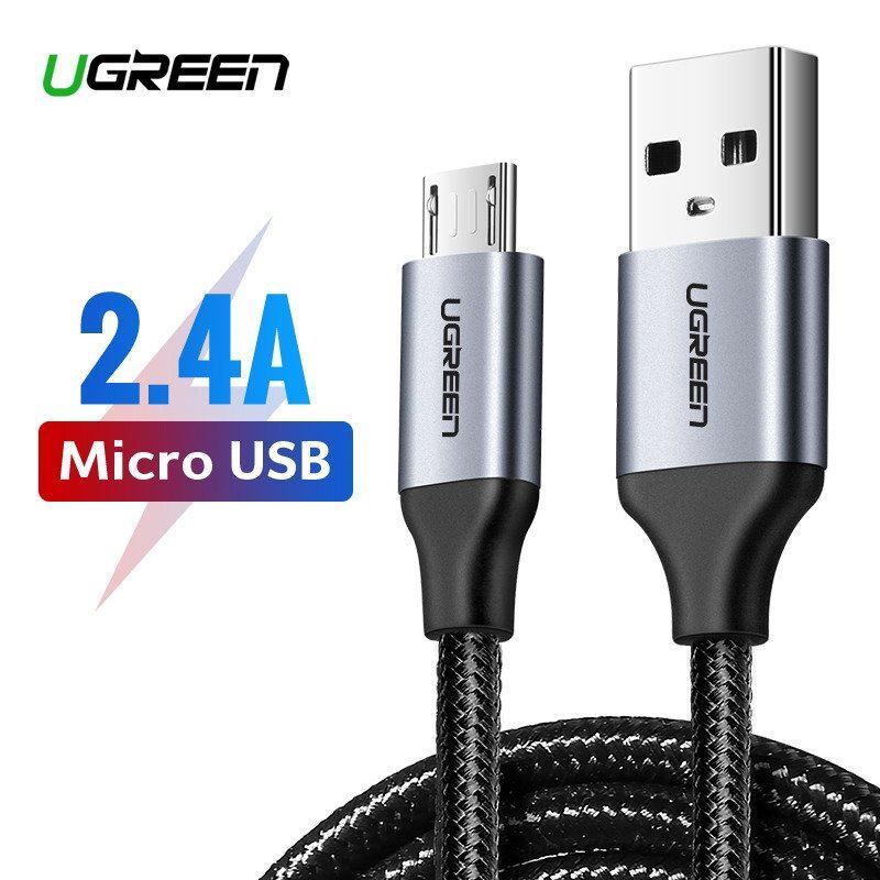 UGREEN USB-A - Micro USB Cable 1,5m Black