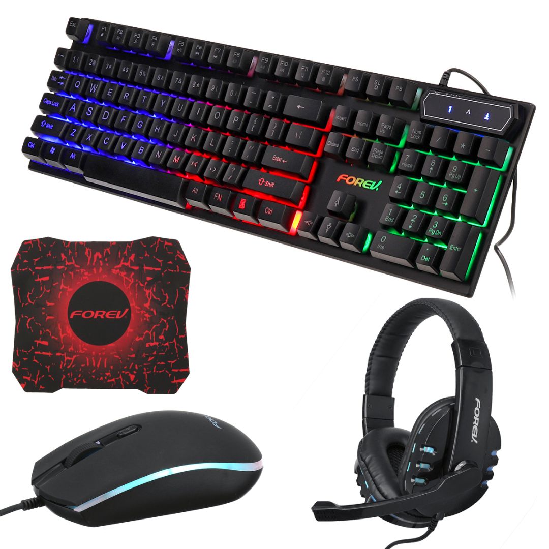 FOREV FV-Q0809 Gaming Combo Black HU