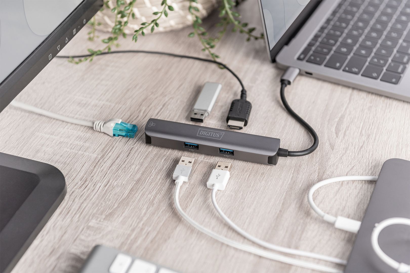 Digitus DIGITUS USB-C 5-Port Docking Station