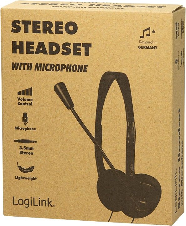 Logilink HS0052 Headset Black