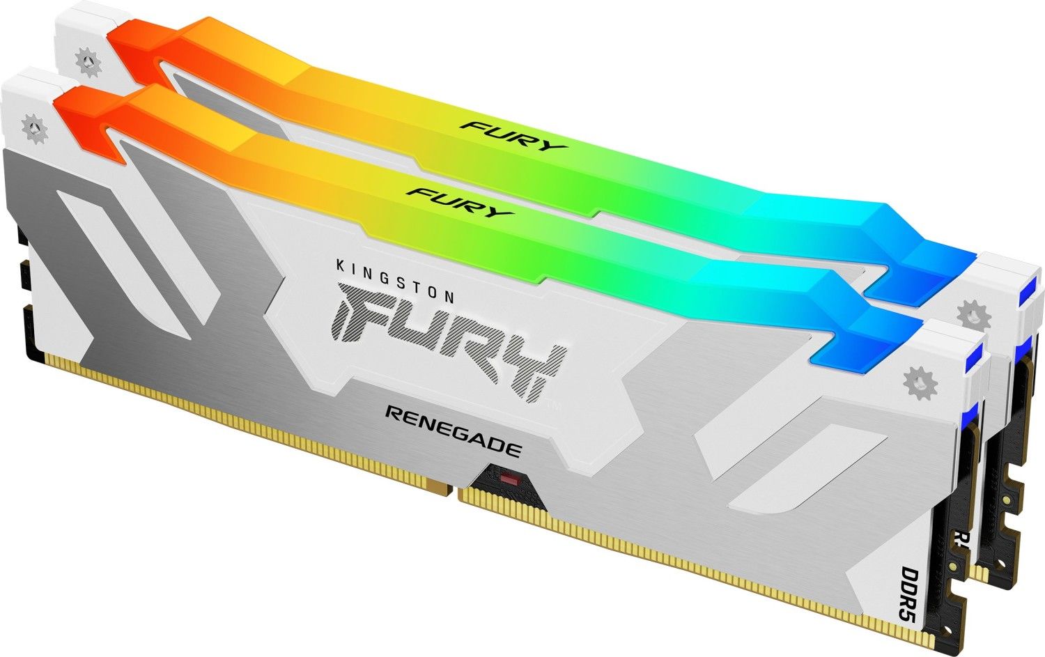 Kingston 64GB DDR5 6000MHz Kit(2x32GB) Fury Renegade RGB White