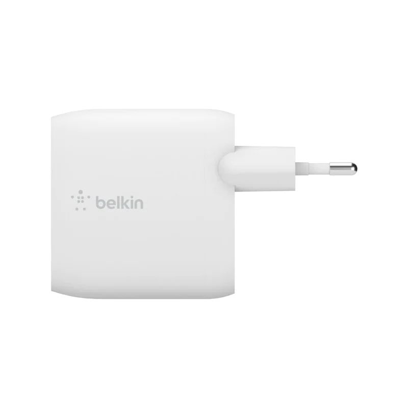 Belkin Dual USB-A Charger 24W USB-C Cable 1m White