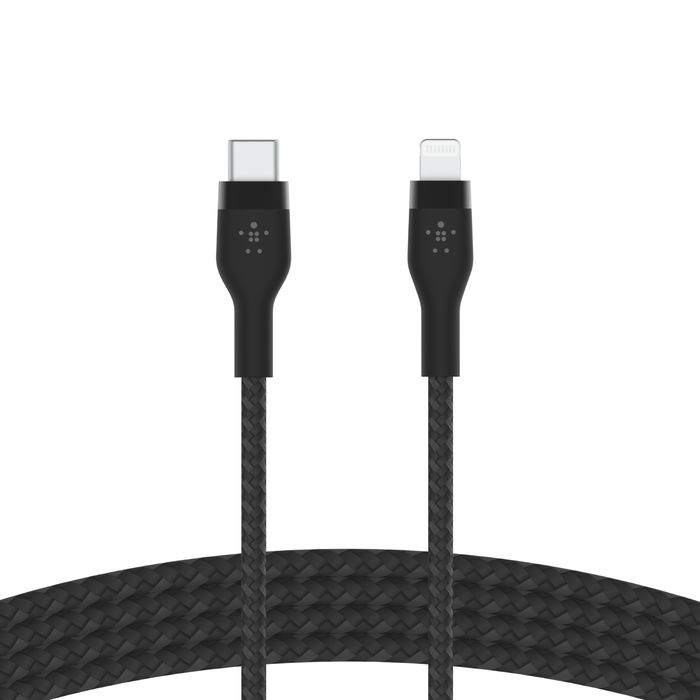 Belkin USB-C to Lightning male/male cable 2m Black