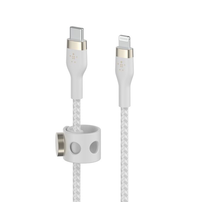 Belkin USB-C to Lightning male/male cable 3m White