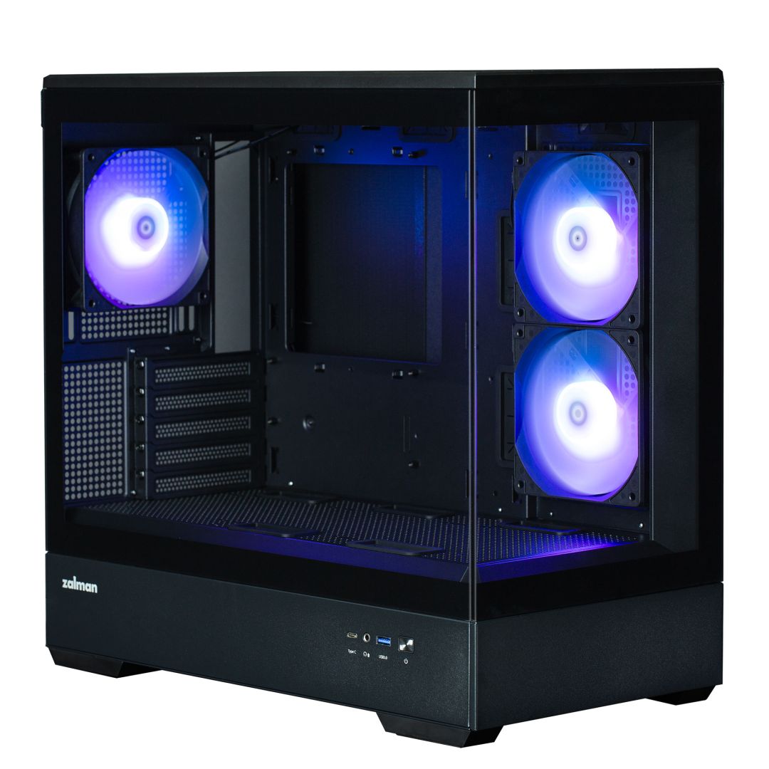 Zalman P30 Tempered Glass Black