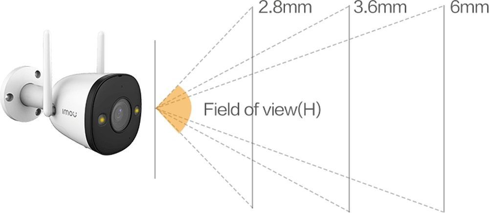 IMOU IPC-F22FEP Bullet 2 2MP Kültéri Kamera