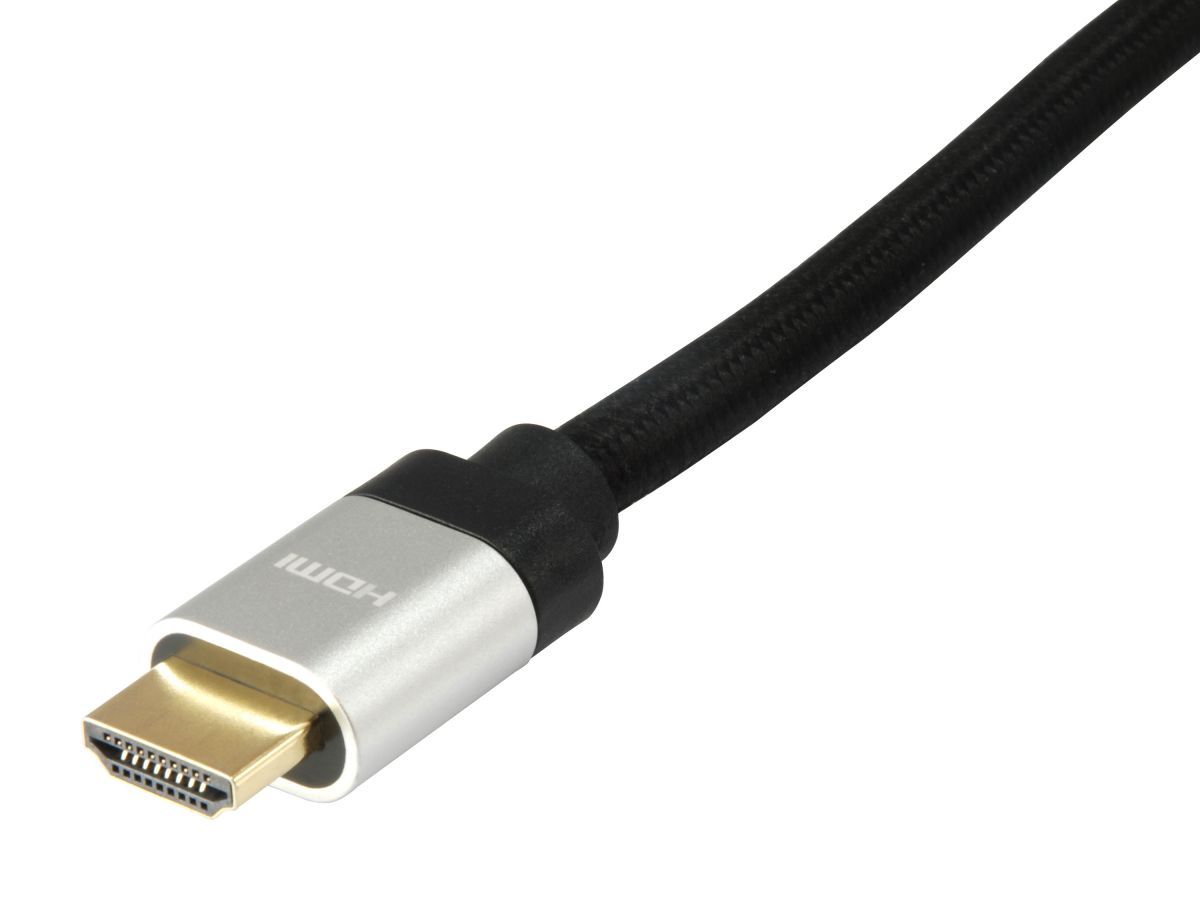 EQuip HDMI 2.1 Ultra High Speed Cable 15m 8K/60Hz Black