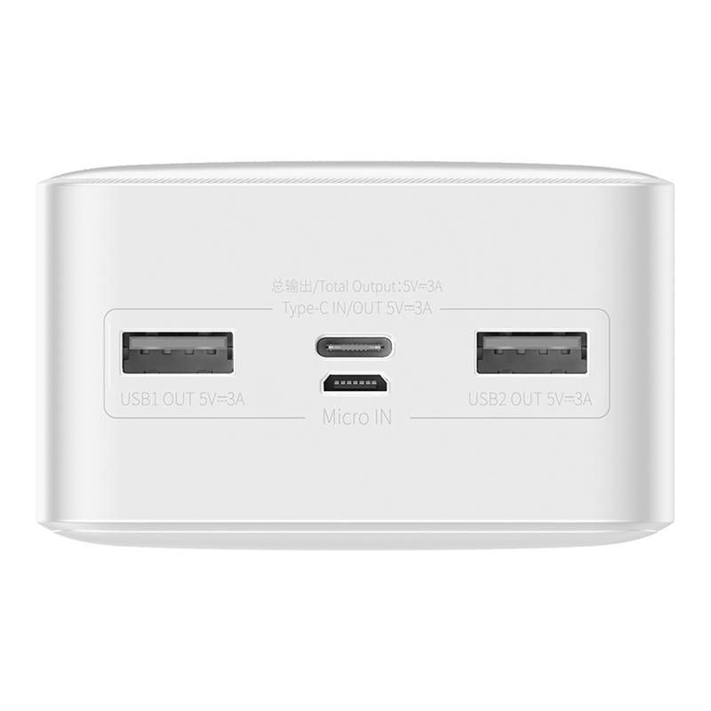 Baseus Bipow 30000mAh PowerBank White