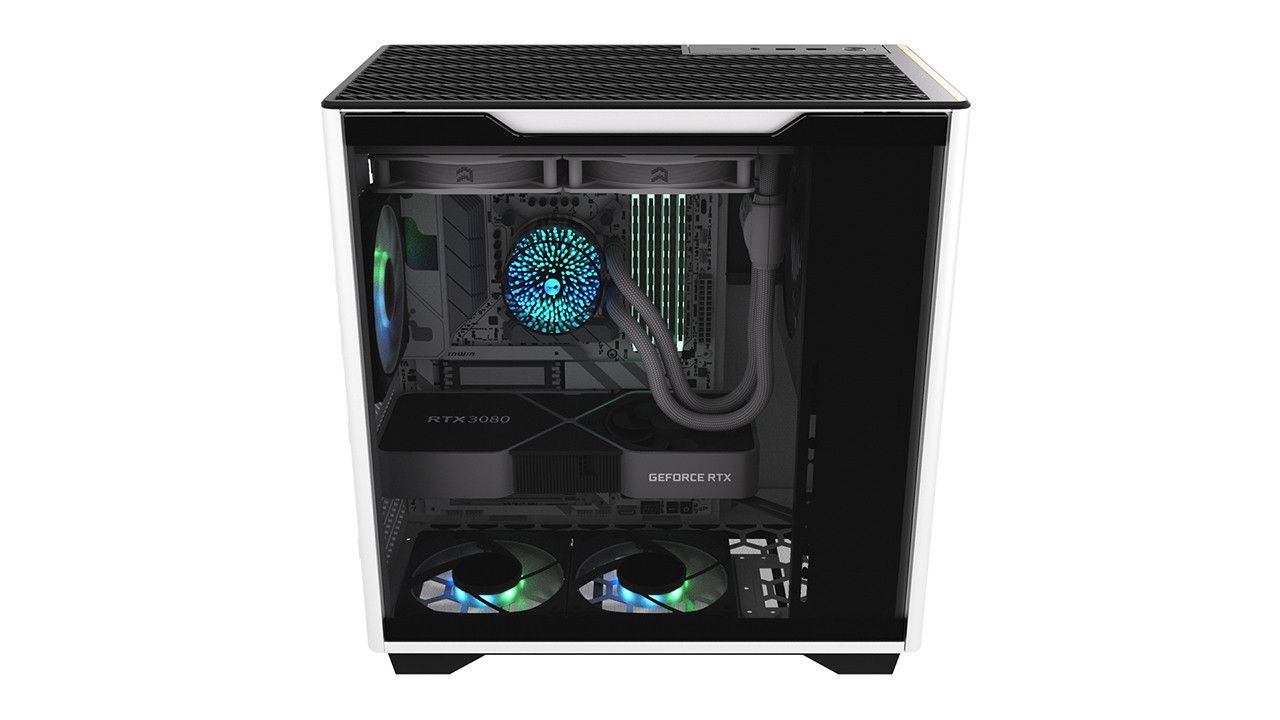 InWin A5 Tempered Glass White