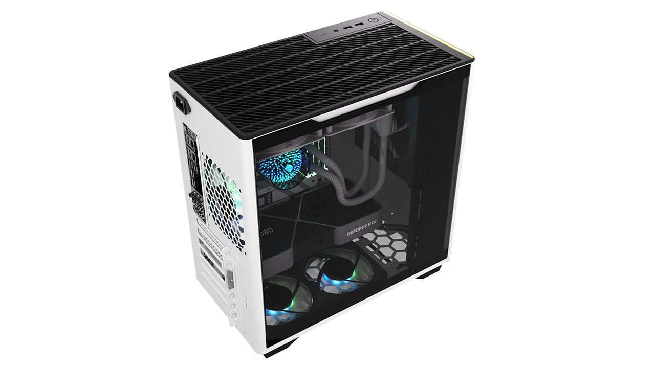 InWin A5 Tempered Glass White