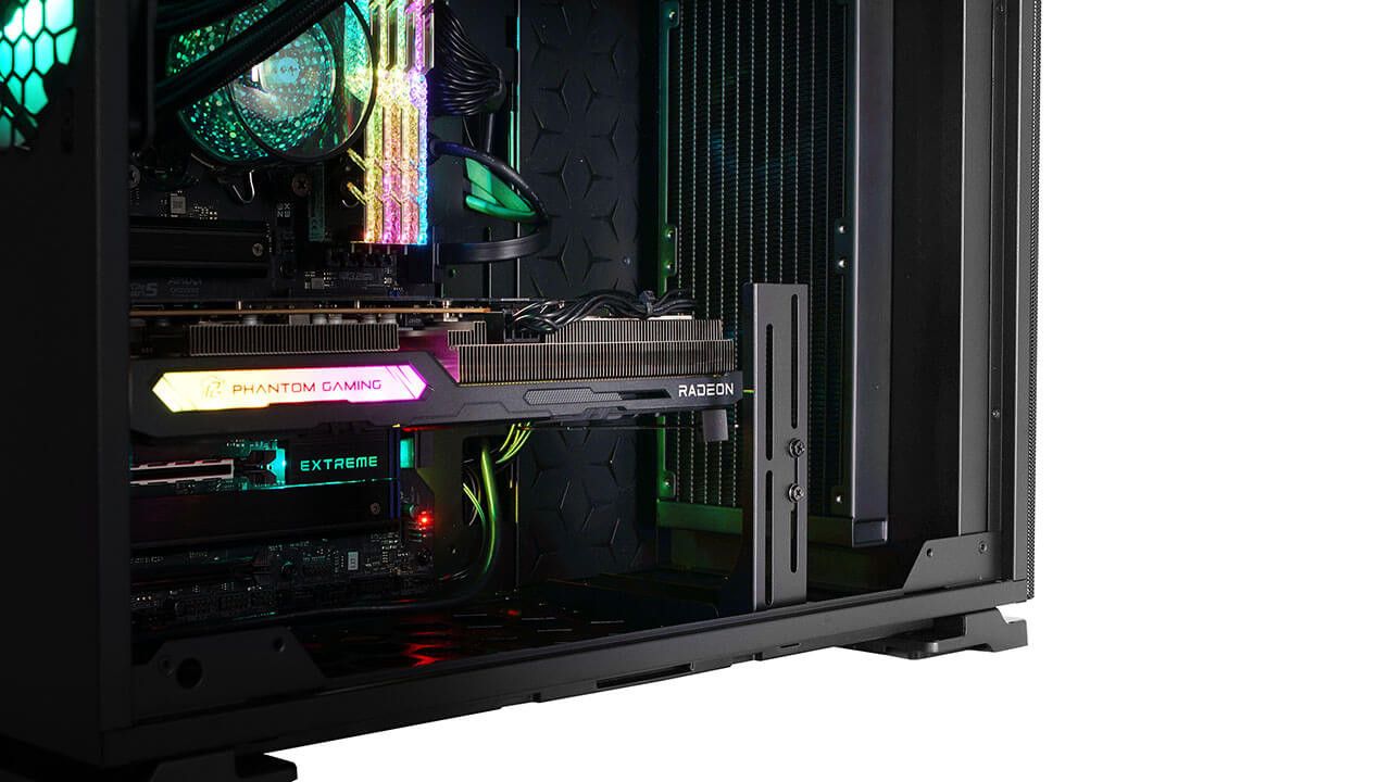 InWin N127 Tempered Glass Black