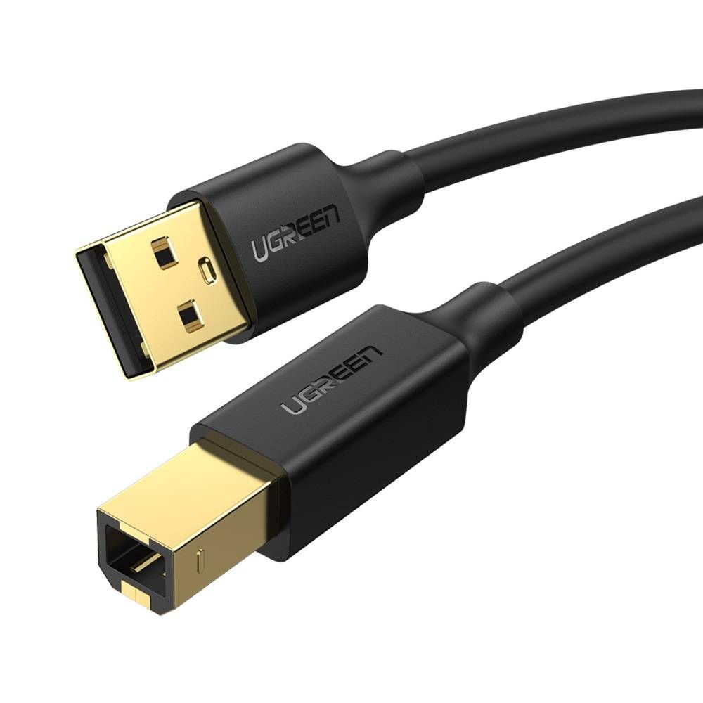 UGREEN USB-A to USB-B male/male cable 1,5m Black