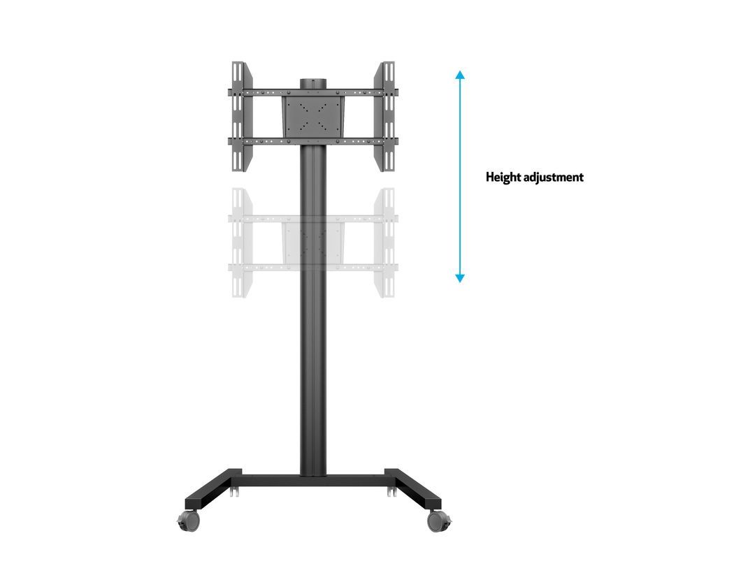 Multibrackets M Display Stand 180 Single 24"-65" Black