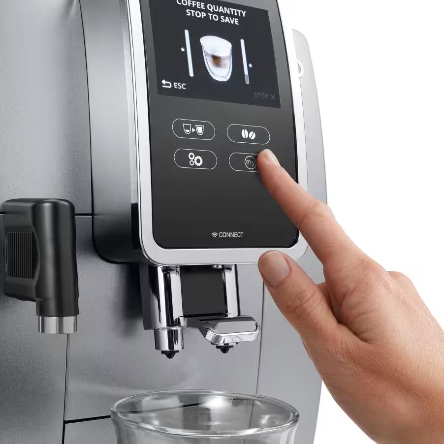 DeLonghi Dinamica ECAM370.85 Automata Kávéfőző Silver/Black