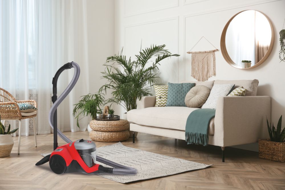 Hoover HP310HM 011 Porzsák Nélküli Porszívó Red