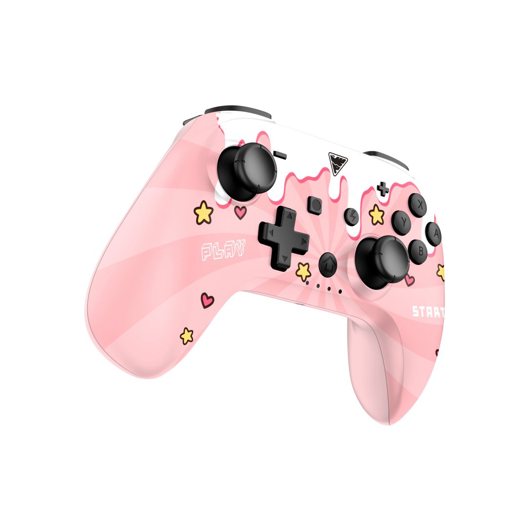 Dragonshock PopTop Compact Wireless Controller for Switch Sweet Pink