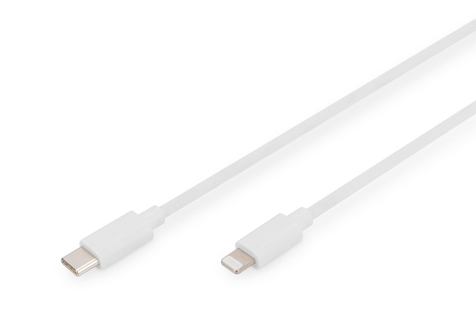 Digitus Data / Charger Cable USB-C - Lightning MFI 2m White