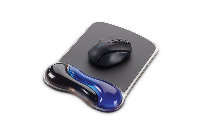 Kensington Duo Gel Wrist Rest Egérpad Black/Blue