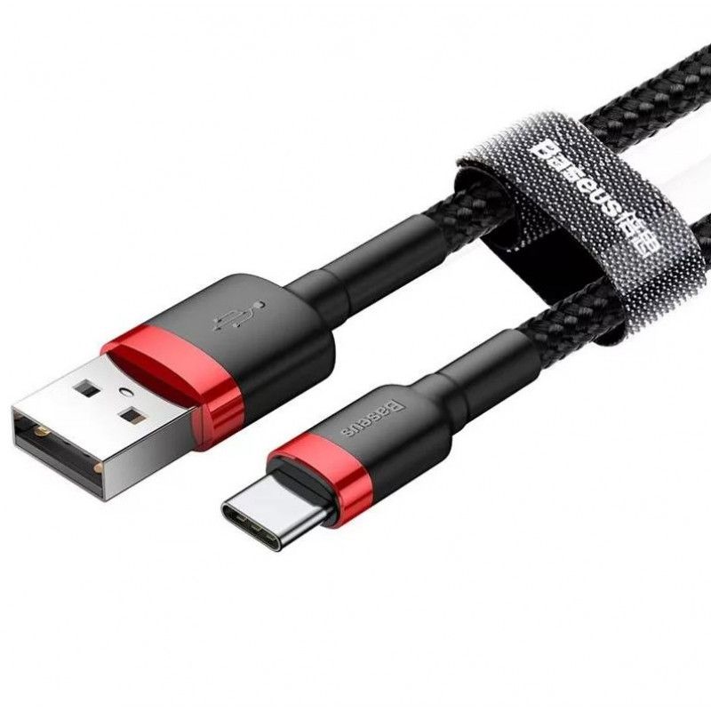 Baseus Cafule USB-C Cable 2A 3m Black/Red