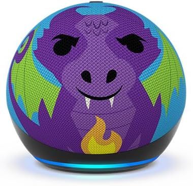 Amazon Echo Dot 5 Dragon Design Smart Speaker