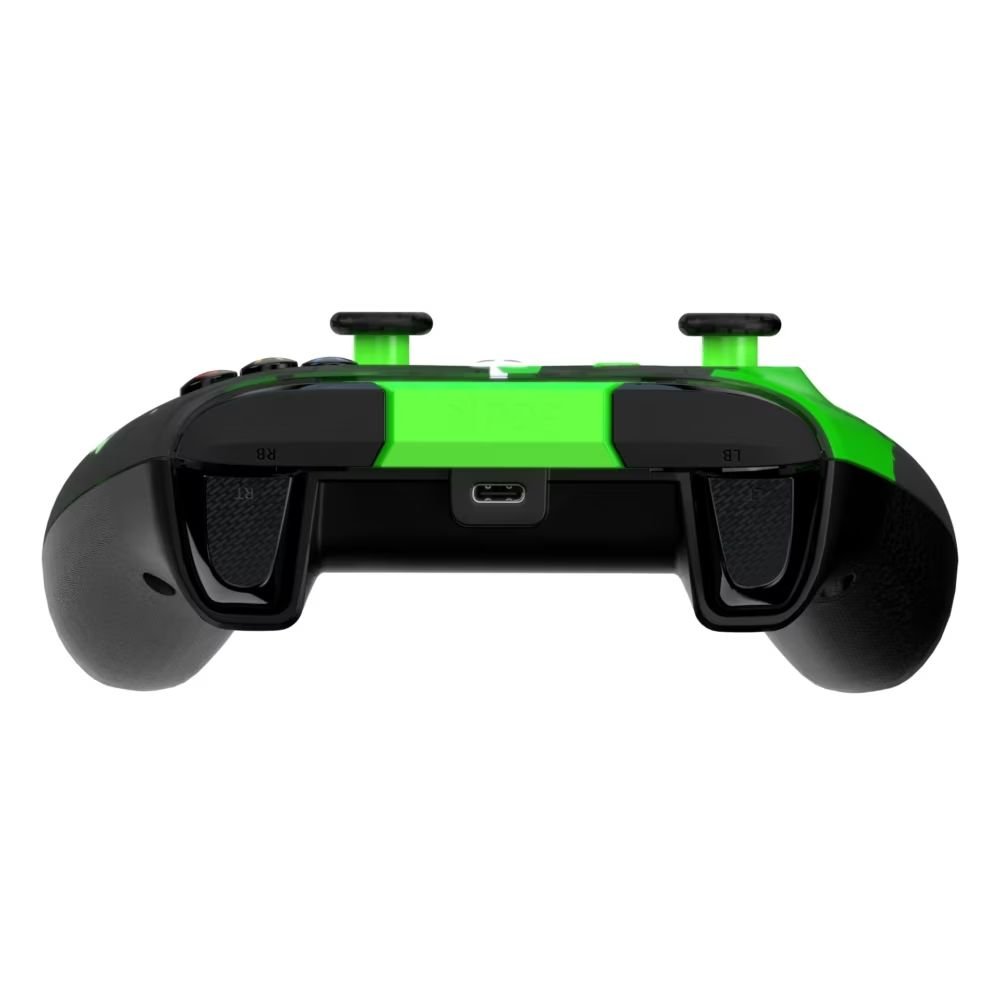 PDP Rematch Glow Adevanced Jolt USB Gampead Green Glow in the Dark