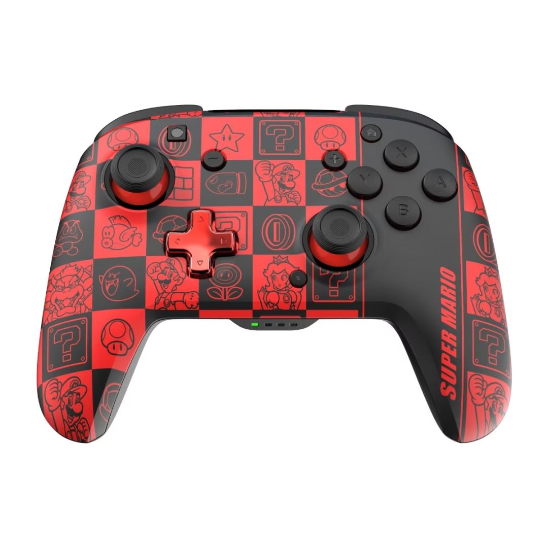 PDP Rematch Glow Wireless Gamepad Super Icons Glow in the Dark