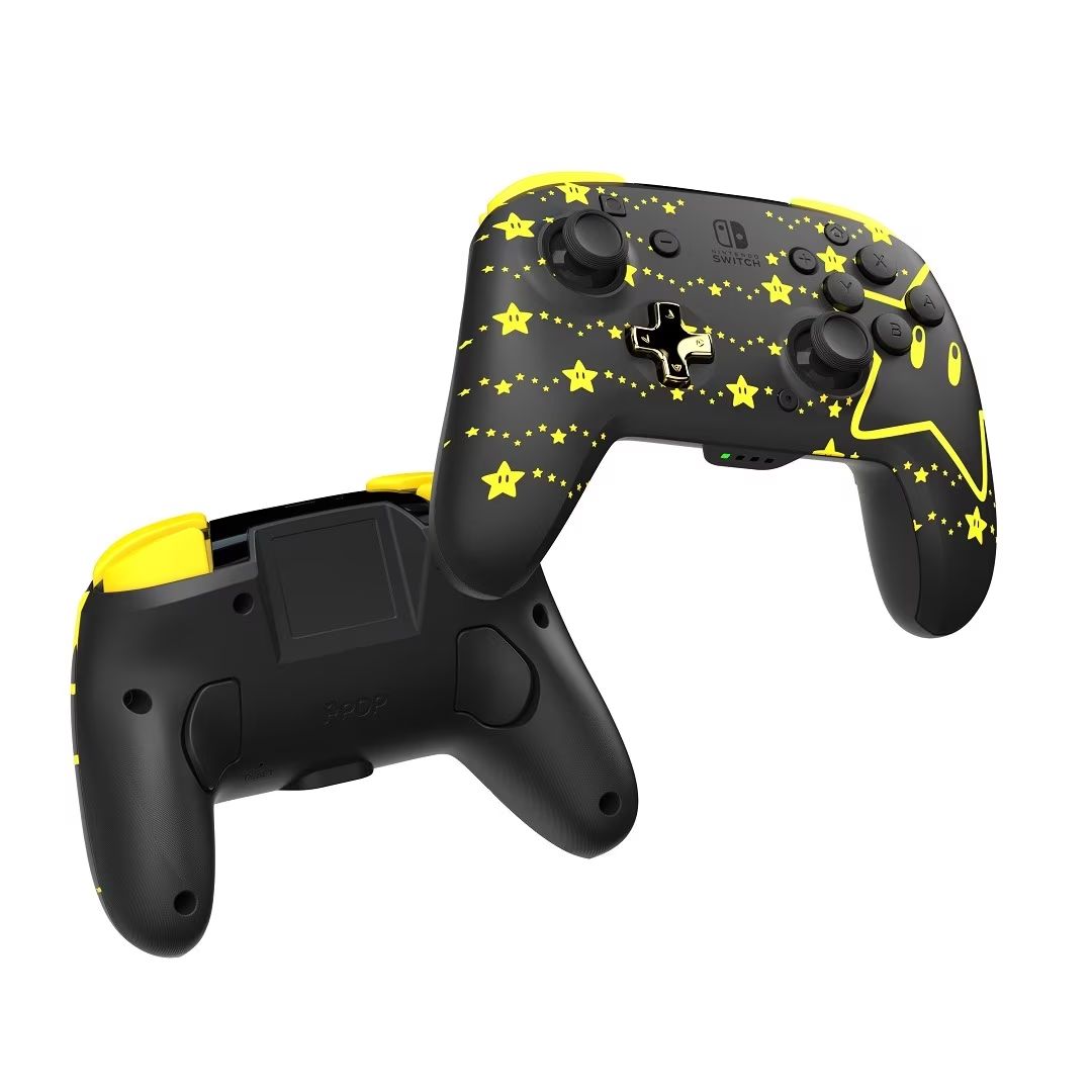 PDP Rematch Glow Wireless Gamepad  Super Stars Glow in the Dark